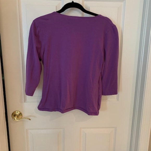 Purple Ruched Top by Chico's - Picture 9 of 9